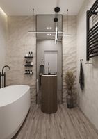 Виниловый ламинат AlixFloor City Line SPC Дуб бергамо серый 1220х183х5мм арт-ALX1071-3 — фото 8, Виниловый ламинат