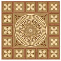 Художественный паркет Da Vinci Розетка 26-075 — фото 1, Художественный паркет