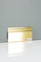 Плинтус Decomaster 2400x79x13 мм арт-D005-374 — фото 3, Плинтуса напольные