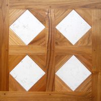 Модульный паркет Da Vinci Саттон-Валенс тик индонезийский — фото 1, Модульный паркет