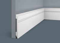 Плинтус напольный Cosca Decor PX005 — фото 5, Напольные плинтусы