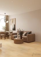 Товар: Виниловый ламинат First Floor 1Floor Отборный бежевый дуб 1220х182х4 мм арт-1F056 - фото 10 Виниловый ламинат First Floor 1Floor Отборный бежевый дуб 1220х182х4 мм арт-1F056 — фото 10, Виниловый ламинат