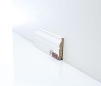 Товар: Плинтус напольный Deartio Белый U 103-80 - фото 2 Плинтус напольный Deartio Белый U 103-80 — фото 2, Напольные плинтусы