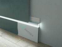 Плинтус напольный Ликорн Вставка в скрытый плинтус под покраску для световой ленты — фото 8, Напольные плинтусы