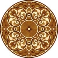 Художественный паркет Da Vinci Розетка 26-001 шлифованная под лакировку на объекте — фото 1, Художественный паркет