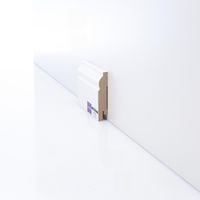 Товар: Плинтуса Deartio Эконом Белый МДФ 2050х80х16 мм арт-W04-80 - фото 7 Плинтуса Deartio Эконом Белый МДФ 2050х80х16 мм арт-W04-80 — фото 7, Напольные плинтусы