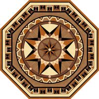 Художественный паркет Da Vinci Розетка 26-220 — фото 1, Художественный паркет