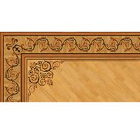 Художественный паркет Da Vinci паркетный бордюр 26-104 — фото 1, Художественный паркет