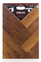Виниловый ламинат Vinilam Parquet Herringbone 6.5мм Паркет Парижский 720х120х6,5 мм арт-IS11155 — фото 1, Виниловый ламинат