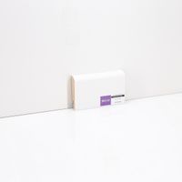 Плинтуса Deartio Эконом Белый МДФ 2050х60х16 мм арт-W02-60 — фото 4, Напольные плинтусы