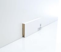 Товар: Плинтуса Deartio Премиум Белый МДФ 2050х80х16 мм арт-U 106-80 - фото 3 Плинтуса Deartio Премиум Белый МДФ 2050х80х16 мм арт-U 106-80 — фото 3, Напольные плинтусы