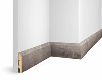 Плинтус напольный Cosca Decor Дуб Понца — фото 2, Напольные плинтусы