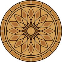 Художественный паркет Da Vinci Розетка 26-026 — фото 1, Художественный паркет