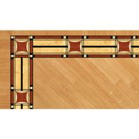 Художественный паркет Da Vinci паркетный бордюр 26-201 — фото 1, Художественный паркет