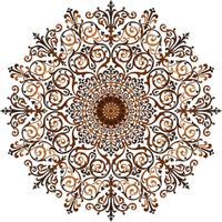 Художественный паркет Da Vinci Розетка 26-006 шлифованная под лакировку на объекте — фото 1, Художественный паркет