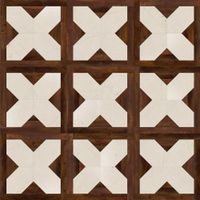 Художественный паркет Da Vinci щитовой со вставкой камня 26-007 — фото 1, Художественный паркет