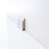 Плинтус напольный Ликорн K-26 Светло-серый — фото 1, Напольные плинтусы