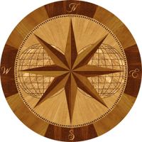 Художественный паркет Da Vinci Розетка 26-013 шлифованная под лакировку на объекте — фото 1, Художественный паркет