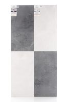 Ламинат Falquon Quadro Marmorata Grigia глянец 610х610х8 мм арт-Q1003 — фото 5, Ламинат