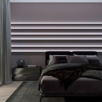 Плинтус напольный Evrowood Молдинг M07 LED — фото 2, Напольные плинтусы