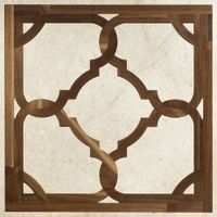 Модульный паркет Da Vinci с камнем 26-006-00458 — фото 2, Модульный паркет