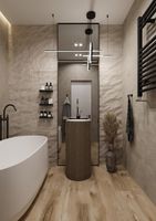 Виниловый ламинат AlixFloor Natural Line SPC Дуб табачно-серый 1220х183х5мм арт-ALX3029-6 — фото 8, Виниловый ламинат