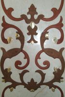 Модульный паркет Da Vinci с камнем 26-006-00445 — фото 1, Модульный паркет