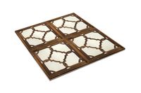 Модульный паркет Da Vinci с камнем 26-006-00457 — фото 1, Модульный паркет