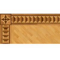 Художественный паркет Da Vinci паркетный бордюр 26-142 — фото 1, Художественный паркет