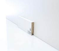 Товар: Плинтуса Deartio Премиум Белый МДФ 2050х80х16 мм арт-U 106-80 - фото 4 Плинтуса Deartio Премиум Белый МДФ 2050х80х16 мм арт-U 106-80 — фото 4, Напольные плинтусы