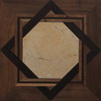 Модульный паркет Da Vinci с камнем 26-006-00423 — фото 1, Модульный паркет