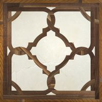 Модульный паркет Da Vinci с камнем 26-006-00457 — фото 2, Модульный паркет