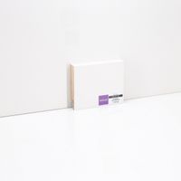 Плинтуса Deartio Эконом Белый МДФ 2050х80х16 мм арт-W06-80 — фото 5, Напольные плинтусы