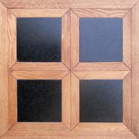 Модульный паркет Da Vinci Карисбрук дуб натур черный гранит — фото 1, Модульный паркет