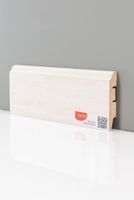 Плинтус напольный Cosca Decor Груша Белая — фото 1, Напольные плинтусы