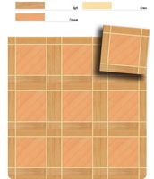 Художественный паркет Da Vinci Щитовой 26-548 — фото 1, Художественный паркет