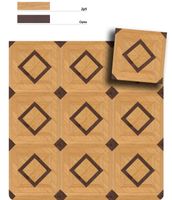 Художественный паркет Da Vinci Щитовой 26-542 — фото 1, Художественный паркет