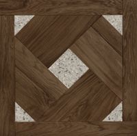 Модульный паркет Da Vinci с камнем 26-006-00404 — фото 1, Модульный паркет