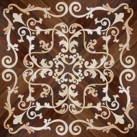 Модульный паркет Da Vinci с металлом 26-006-00498 — фото 1, Модульный паркет