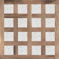 Модульный паркет Da Vinci с камнем 26-006-00388 — фото 1, Модульный паркет