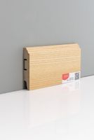 Плинтус напольный Cosca Decor Дуб Беленый — фото 1, Напольные плинтусы