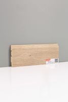 Плинтус напольный Cosca Decor Дуб Антик Белый — фото 3, Напольные плинтусы