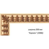 Художественный паркет Da Vinci паркетный бордюр 26-019 — фото 1, Художественный паркет