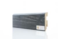 Плинтус напольный Teckwood Дуб Графит — фото 1, Напольные плинтусы