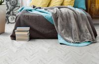 Пробковое покрытие CorkStyle Chevron White — фото 9, Пробковые покрытия