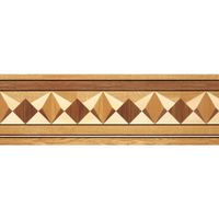 Художественный паркет Da Vinci паркетный бордюр 26-175 — фото 1, Художественный паркет