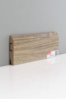 Плинтус напольный Cosca Decor Дуб Шелковый — фото 4, Напольные плинтусы