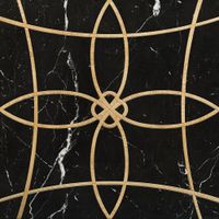 Модульный паркет Da Vinci с камнем 26-006-00454 — фото 2, Модульный паркет