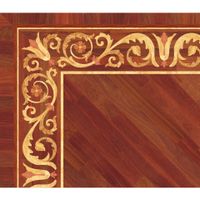 Художественный паркет Da Vinci паркетный бордюр 26-190 — фото 1, Художественный паркет