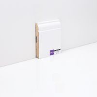 Плинтуса Deartio Эконом Белый МДФ 2050х120х16 мм арт-W04-120 — фото 6, Напольные плинтусы